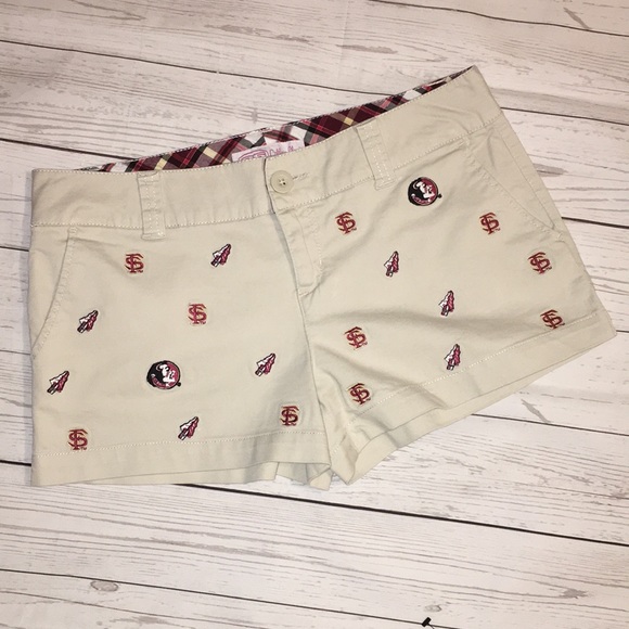 E5 College classics Pants - Florida State Khaki Shorts
